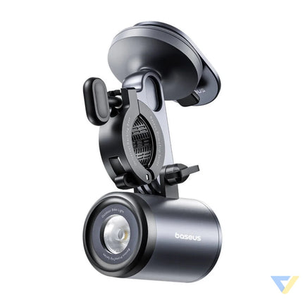 Baseus PrimeTrip 2 in 1 bike mount phone holder + flashlight (black) Mounts