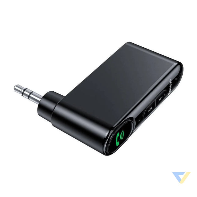 Baseus Qiyin AUX Car Bluetooth Receiver Black Bluetooth adapters