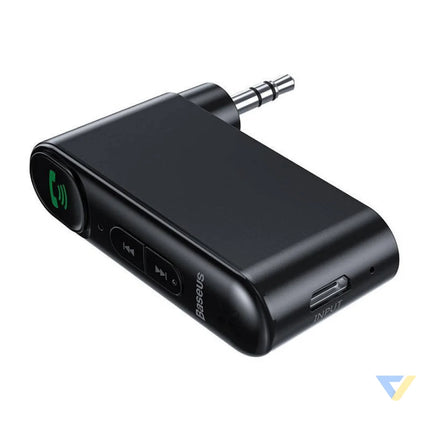 Baseus Qiyin AUX Car Bluetooth Receiver Black Bluetooth adapters