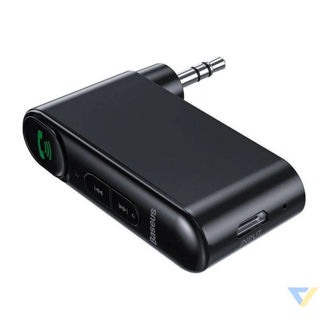 Baseus Qiyin AUX Car Bluetooth Receiver Black Bluetooth adapters