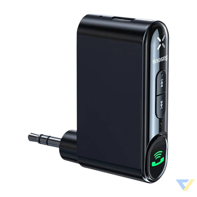 Baseus Qiyin AUX Car Bluetooth Receiver Black Bluetooth adapters