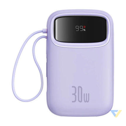 Baseus QPow 2 10000mAh 30W 2xUSB C powerbank (purple) Powerbanks
