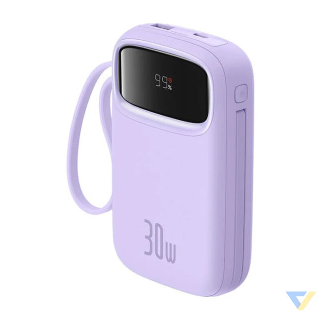 Baseus QPow 2 10000mAh 30W 2xUSB C powerbank (purple) Powerbanks