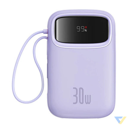 Baseus QPow 2 10000mAh 30W 2xUSB C powerbank (purple) Powerbanks