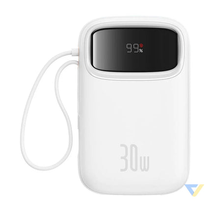 Baseus QPow 2 10000mAh 30W powerbank (white) Powerbanks