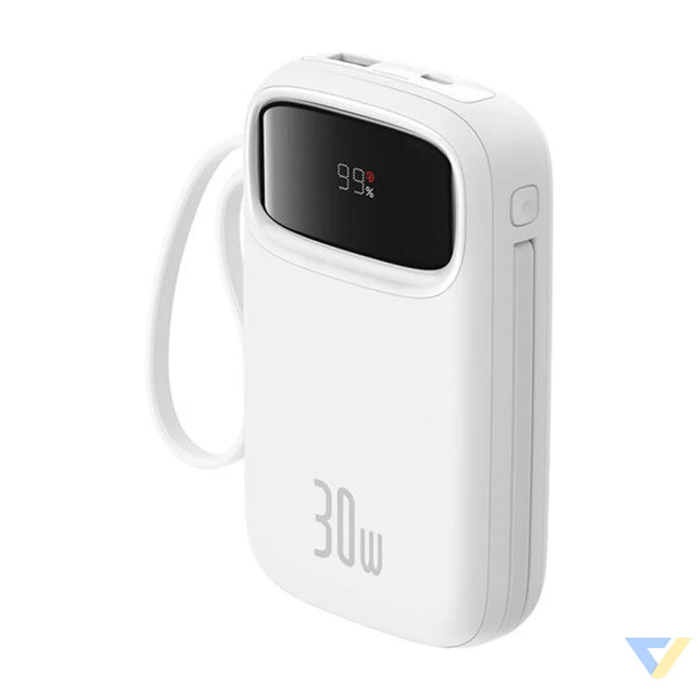 Baseus QPow 2 10000mAh 30W powerbank (white) Powerbanks