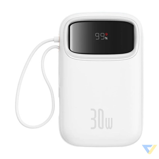 Baseus QPow 2 10000mAh 30W powerbank (white) Powerbanks