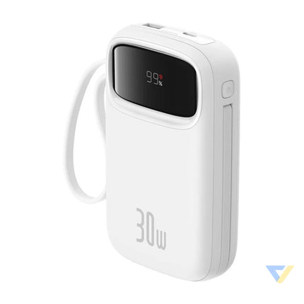 Baseus QPow 2 10000mAh 30W powerbank (white) Powerbanks