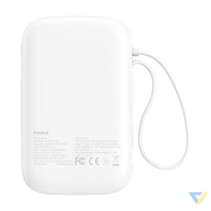 Baseus QPow 2 10000mAh 30W powerbank (white) Powerbanks