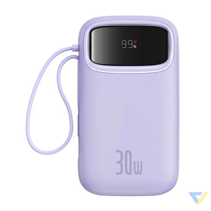 Baseus QPow 2 20000mAh 30W 2xUSB C powerbank (purple) Powerbanks
