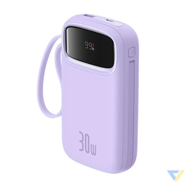 Baseus QPow 2 20000mAh 30W 2xUSB C powerbank (purple) Powerbanks
