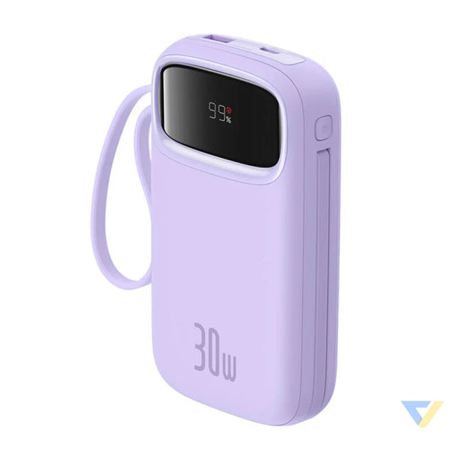 Baseus QPow 2 20000mAh 30W 2xUSB C powerbank (purple) Powerbanks