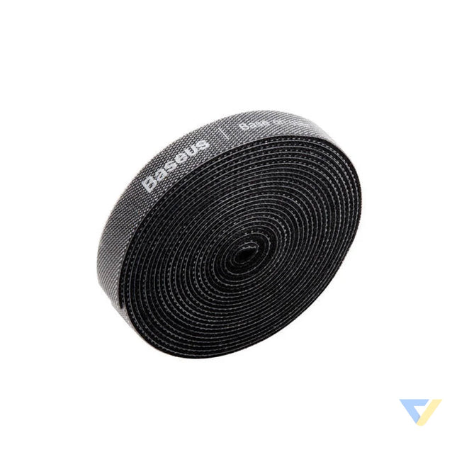 Baseus Rainbow Circle Velcro Straps 3m Black Cable organizers