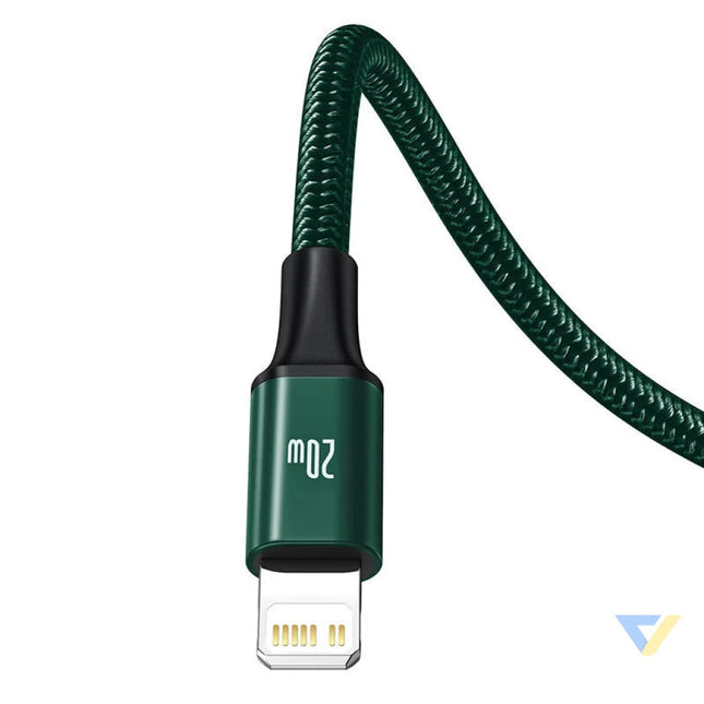 Baseus Rapid Series 3 in 1 cable USB C For M + L + T 20W 1.5m (Green) Combo Cables