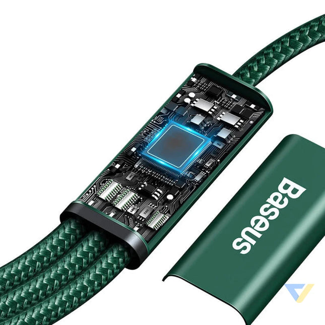 Baseus Rapid Series 3 in 1 cable USB C For M + L + T 20W 1.5m (Green) Combo Cables