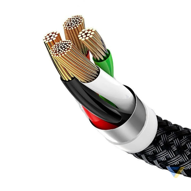 Baseus Rapid USB Cable 3in1 Type C / Lightning / Micro 3A 1,2M Black Combo Cables