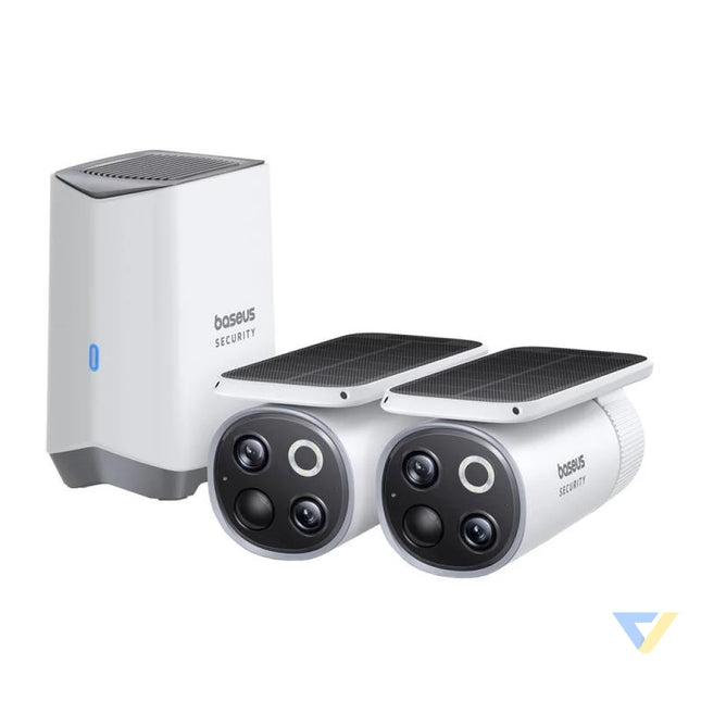 Baseus S1 Pro 3K Dual outdoor camera (white) IP cameras