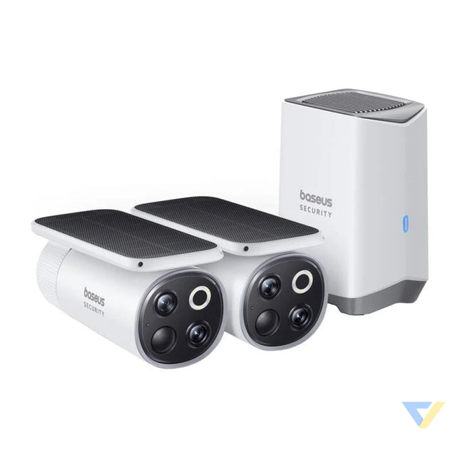 Baseus S1 Pro 3K Dual outdoor camera (white) IP cameras