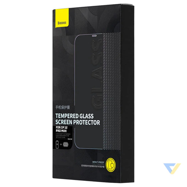 Baseus Schott HD Tempered Glass with dust filter 0.3mm for iPhone 12 Pro Max For smartphones