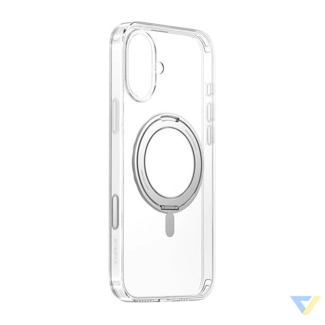 Baseus SkyRing 360° iP16 magnetic case with stand (transparent) Protective cases for smartphones