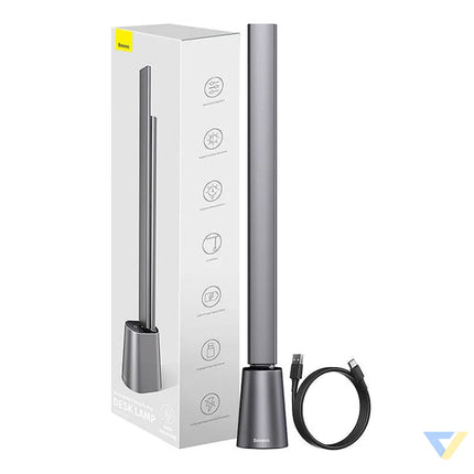 Baseus Smart Eye folding desk lamp rechargeable (grey) Lighting