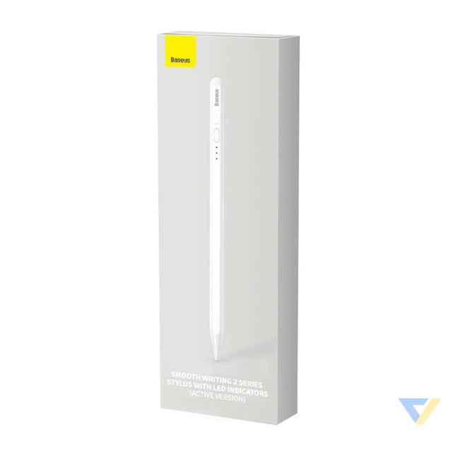 Baseus Smooth Writing 2 Stylus Pen with LED Indicators (white) Tablet styluses