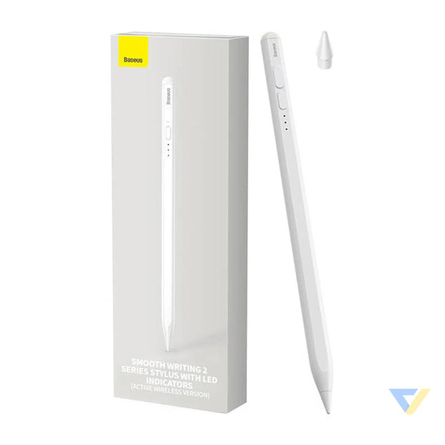 Baseus Smooth Writing 2 Stylus Pen with LED Indicators (white) Tablet styluses