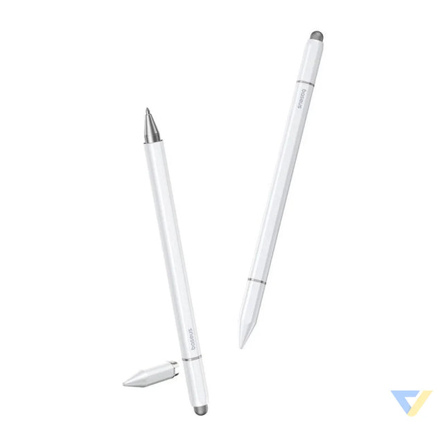 Baseus Smooth Writing III magnetic stylus 3in1 (white) Tablet styluses