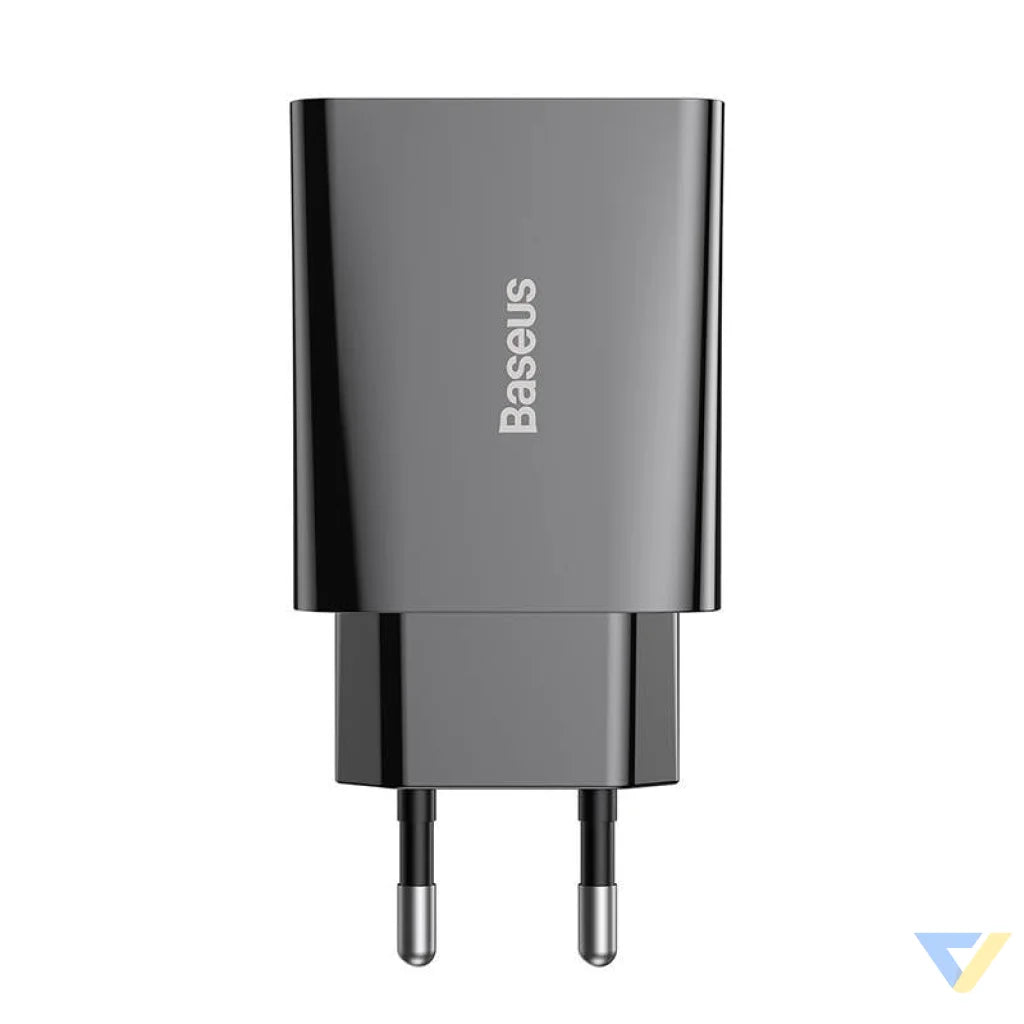 Baseus Speed Mini Quick Charger USB C PD 3A 20W (black) mains chargers
