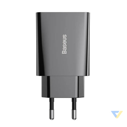 Baseus Speed Mini Quick Charger USB C PD 3A 20W (black) mains chargers