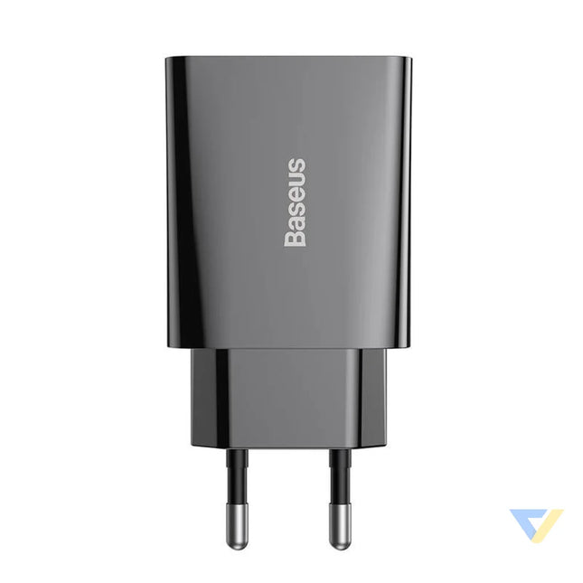 Baseus Speed Mini Quick Charger USB C PD 3A 20W (black) mains chargers