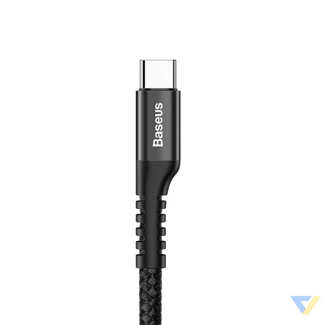 Baseus Spring loaded USB C cable 1m 2A (Black) USB to USB C