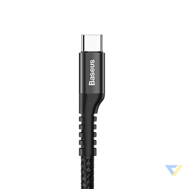 Baseus Spring loaded USB C cable 1m 2A (Black) USB to USB C