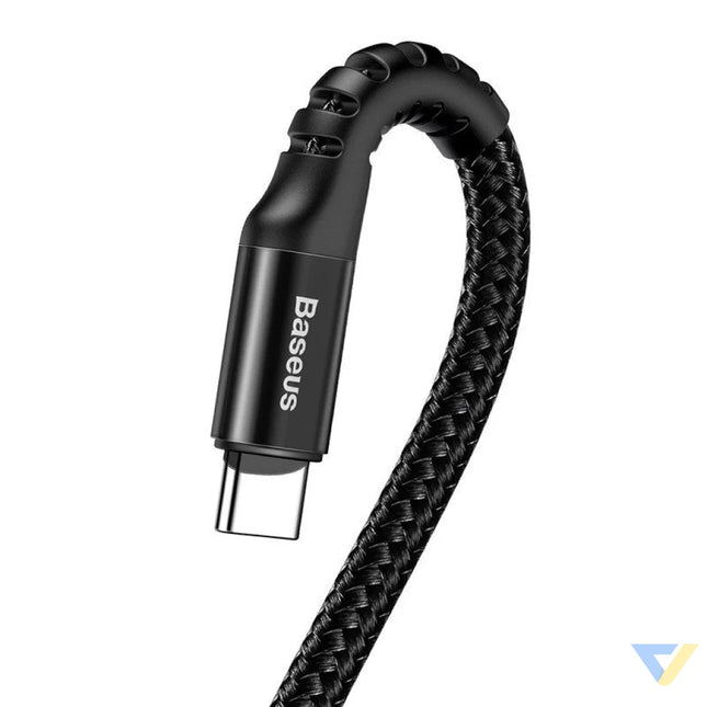 Baseus Spring loaded USB C cable 1m 2A (Black) USB to USB C