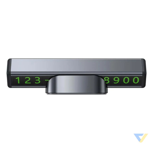 Baseus Square Bar Temporary Parking Number Plate (Black) Other