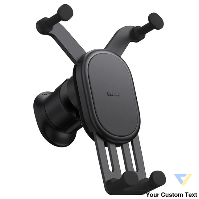 Baseus Stable Gravitational Car Phone Holder to Ventilation Grid (black) Phone holders
