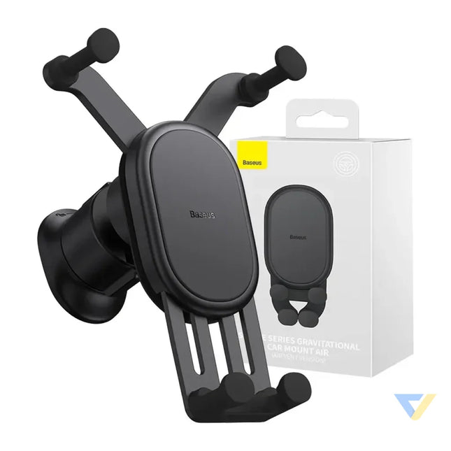 Baseus Stable Gravitational Car Phone Holder to Ventilation Grid (black) Phone holders