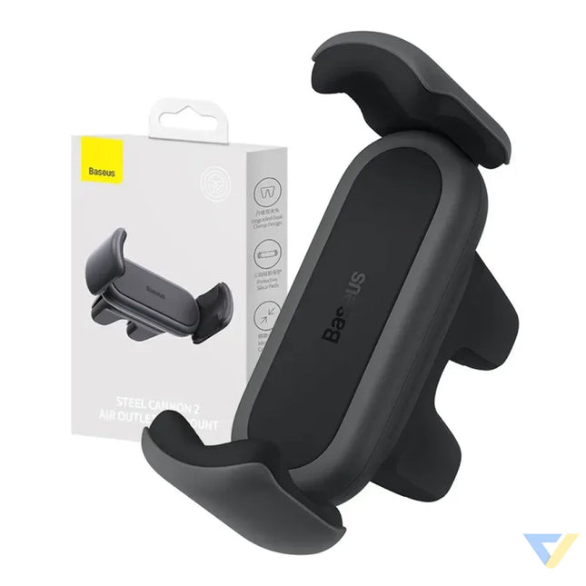 Baseus Steel Cannon 2 Car holder to Ventilation Grid (black) Phone holders
