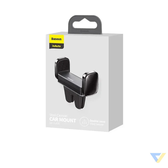 Baseus Steel Cannon Clamp Holder to Ventilation Grid (black) Phone holders