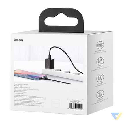 Baseus Super Si Quick Charger 1C 20W (black) mains chargers