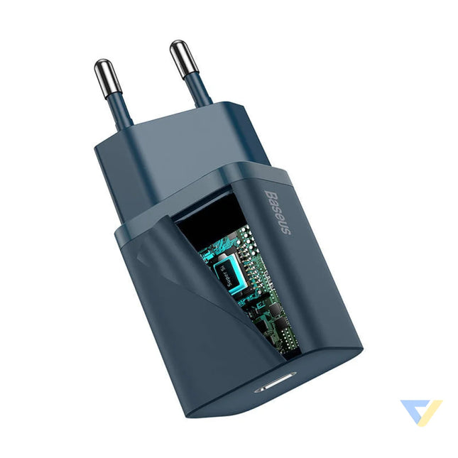 Baseus Super Si Quick Charger 1C 20W (Blue) mains chargers