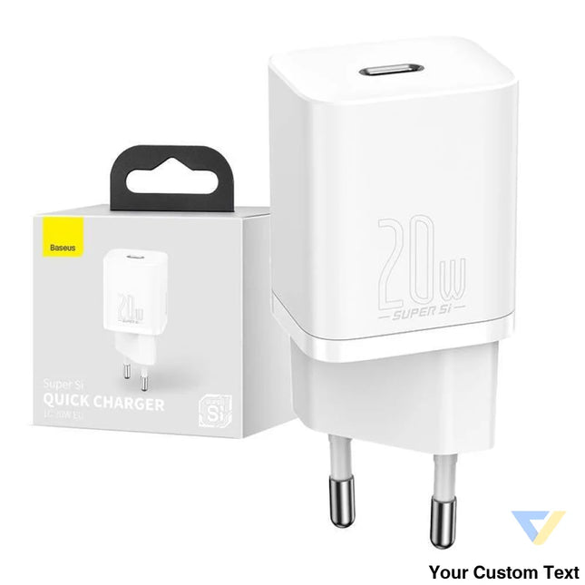 Baseus Super Si Quick Charger 1C 20W (white) mains chargers