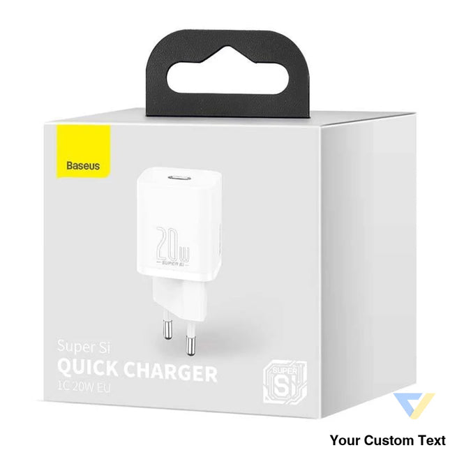 Baseus Super Si Quick Charger 1C 20W (white) mains chargers