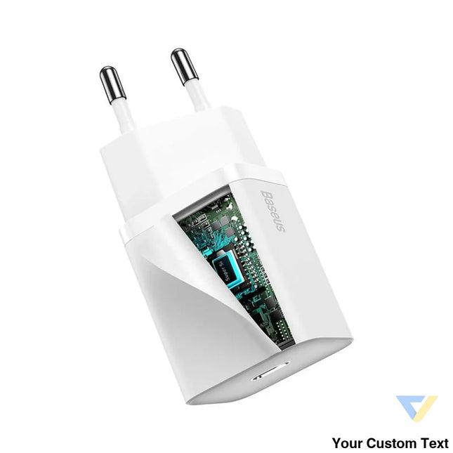 Baseus Super Si Quick Charger 1C 20W (white) mains chargers
