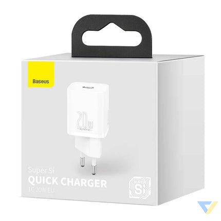 Baseus Super Si Quick Charger 1C 20W (white) mains chargers