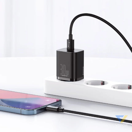 Baseus Super Si Quick Charger 1C 30W (black) mains chargers