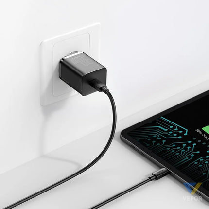 Baseus Super Si Quick Charger 1C 30W (black) mains chargers