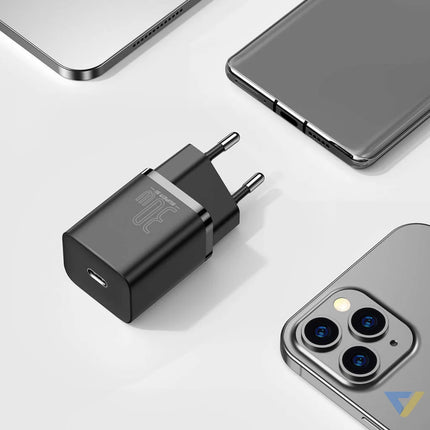 Baseus Super Si Quick Charger 1C 30W (black) mains chargers