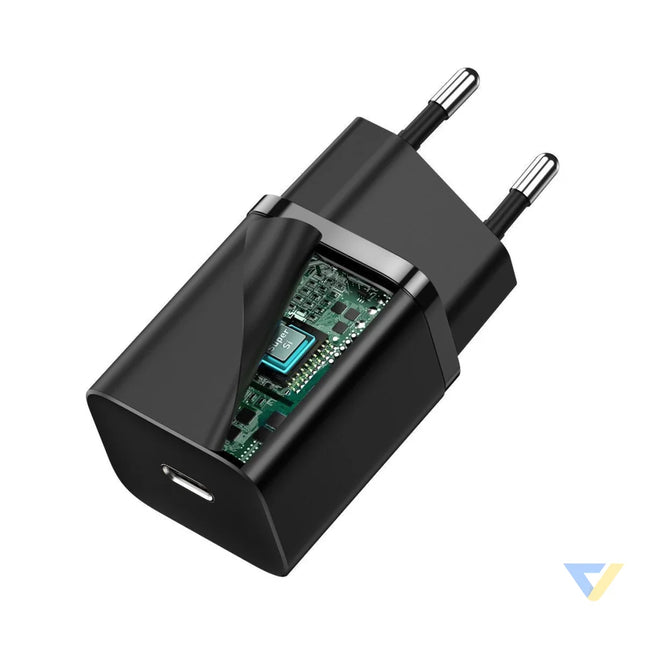 Baseus Super Si Quick Charger 1C 30W (black) mains chargers