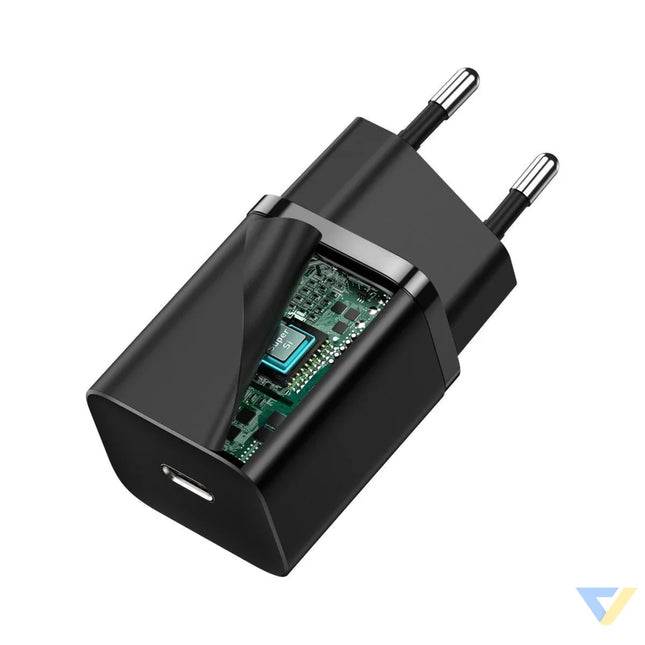 Baseus Super Si Quick Charger 1C 30W (black) mains chargers
